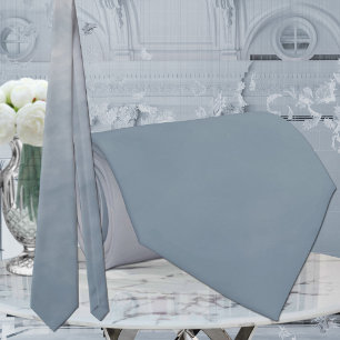 Cravate Mariage Ombre monochromatique bleu Dusty