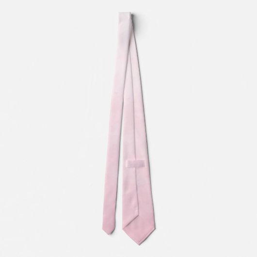 Cravate Mariage Ombre rose pâle (Dos)