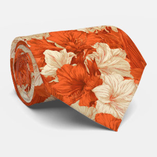 Cravate Mariage Oncle Jardin Fleur Amaryllis