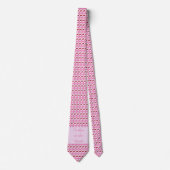 Cravate Mariage rose Printemps Cerisiers en fleurs et ceri (Devant)