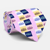 Cravate Mariage royal Tiaras (Roulé)