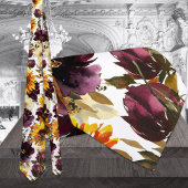 Cravate Mariage Sun & Wine Blanc