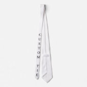 Cravate Mariage sur mesure élégant de n'importe quelle cou (Dos)