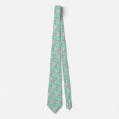 Cravate Mariage Turquoise clair (Devant)