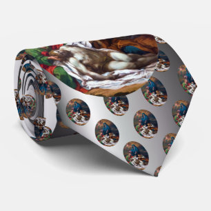 Cravate Marie-Madeleine et Jésus