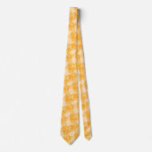 Cravate Marigold Floral Batik (Devant)