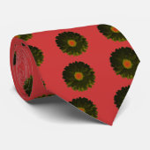 Cravate Marigold noir et rouge (Roulé)
