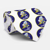 Cravate MARINE de bataillons de construction (Roulé)