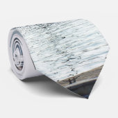 Cravate marine de mer de bateaux d'océan de (Roulé)