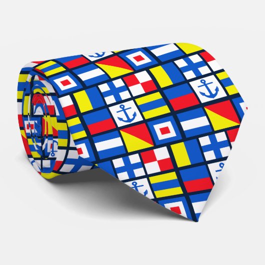 Cravate maritime / nautique (Roulé)