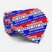 Cravate Mark Robinson Gouverneur Caroline du Nord 2024 (Roulé)