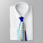 Cravate Marlin bleu profond (Attaché)