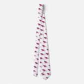 Cravate Maroon Dinosaur motif (Dos)