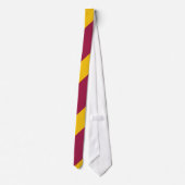 Cravate Maroon et Nu Gold (Dos)