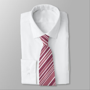 Cravate Maroon Stripe Business