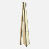 Cravate Marron monochrome moderne (Dos)