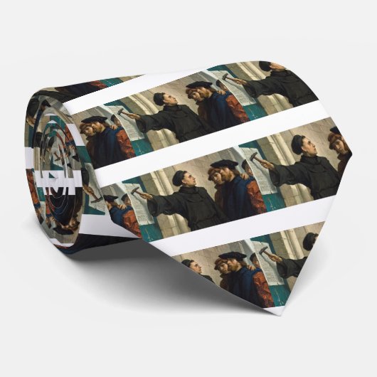 Cravate Martin Luther 95 Thèse (Roulé)