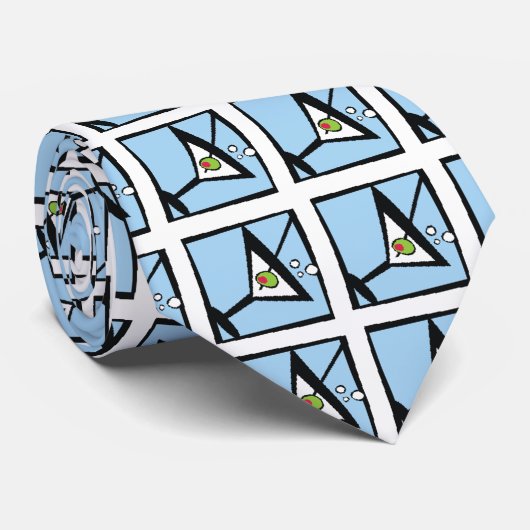 Cravate Martini (Roulé)