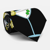 Cravate Martini Amateurs De Cocktail Bar De Verre Alcool (Roulé)