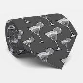 Cravate Martini necktie (Roulé)