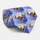 Cravate Martini sale (Roulé)