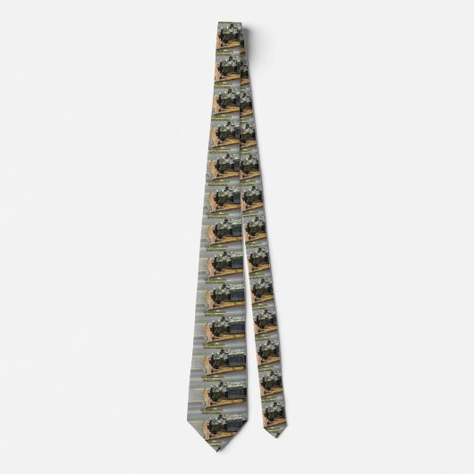 Cravate Marvin Heemeyer Killdozer Necktie (Devant)