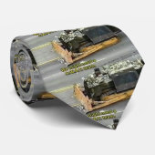 Cravate Marvin Heemeyer Killdozer Necktie (Roulé)