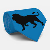 Cravate Mascotte de l'équipe de lion (Roulé)