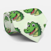 Cravate Mascotte de l'équipe sportive Gators (Roulé)