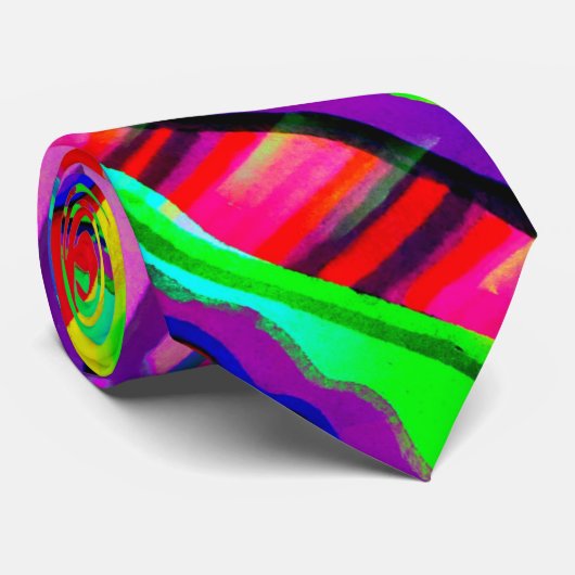 Cravate masculin coloré (Roulé)