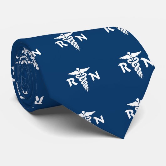 Cravate masculine de RN d'infirmière (Roulé)