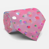 Cravate masculine rose (Roulé)