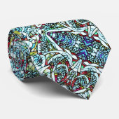 Cravate masculine - SG Hydrangeas (Roulé)