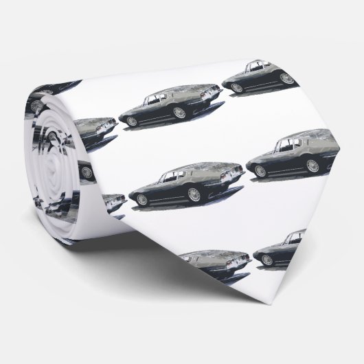 Cravate Maserati gris (Roulé)