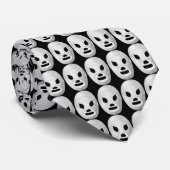 Cravate Masked Mexican Wrestler Patterned tie (Roulé)
