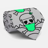 Cravate Masque à crâne Thunder_Cove (Roulé)