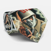 Cravate Masque de gaz (Roulé)