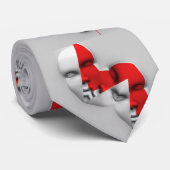 Cravate Masque double face (Roulé)