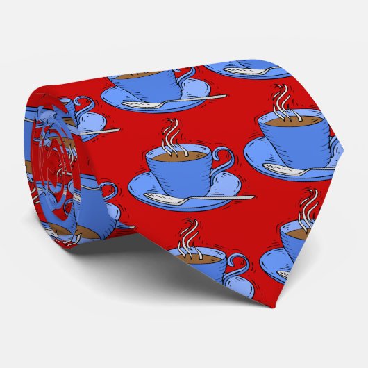 CRAVATE MATCH DE COUPE DE CAFÉ (Roulé)