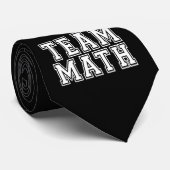 Cravate Math d'équipe (Roulé)