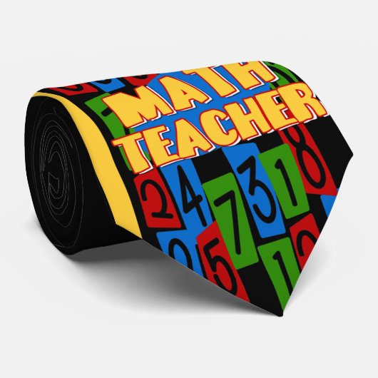 Cravate Math Teacher (Roulé)