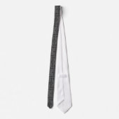 Cravate Matrices noires (Dos)