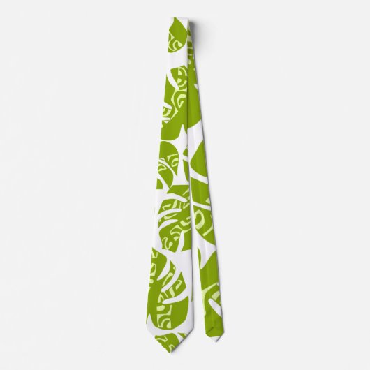 Cravate MAULI (vert) (Devant)