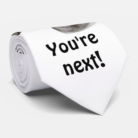 Cravate Mauvais Alien, Tu es le prochain ! (Roulé)