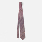 Cravate Mauve Strata | Dusty Rose Rose Gold Agate (Dos)