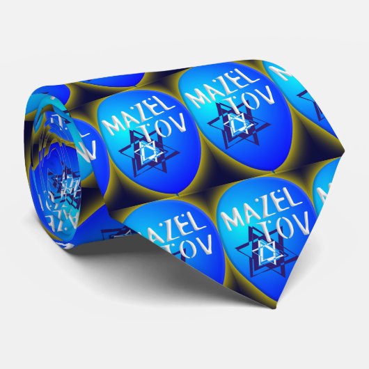 Cravate Mazal Tov (Roulé)