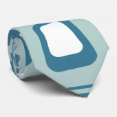 Cravate Mazes et Trapézoïdes (Roulé)