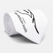 Cravate médecin orthopédique anatomie (Roulé)