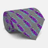 Cravate Médecin orthopédique Chirurgien Grey (Roulé)