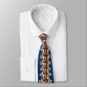 Cravate Médecins Spine Necktie Design (Attaché)